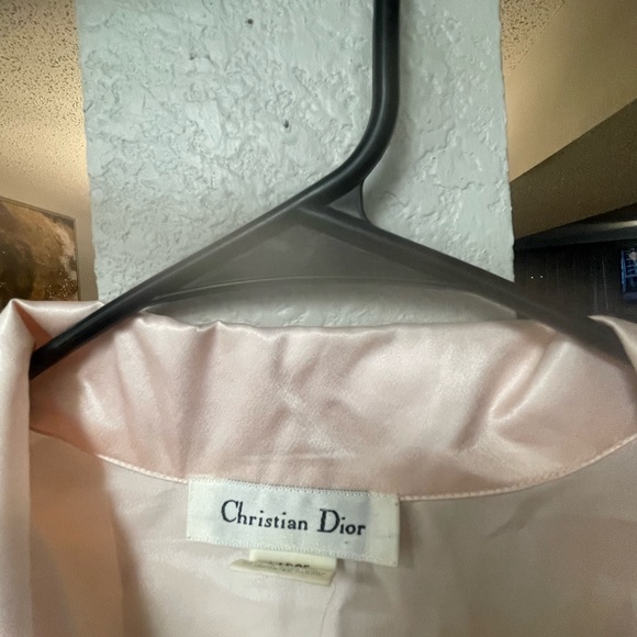 Dior Blush Satin Pajama Set - Picture 5 of 6